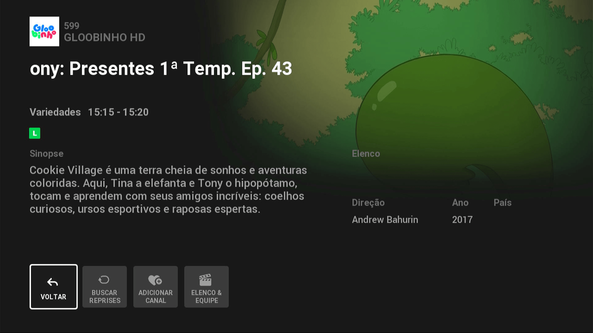 Claro TV com NOW e Netflix Interface de TV